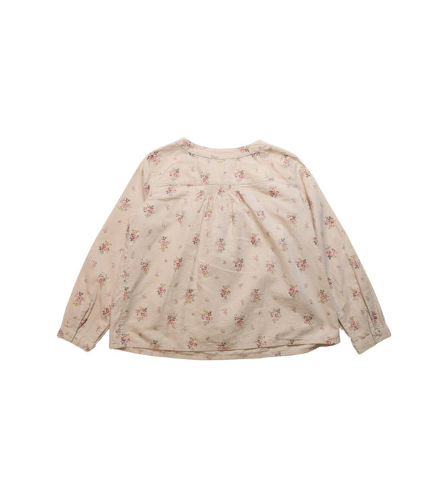 A Multicolour Long Sleeve Tops from Bonpoint in size 6T for girl. (Back View)