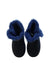 A Blue Winter Boots from UGG in size 6T for boy. (Back View)
