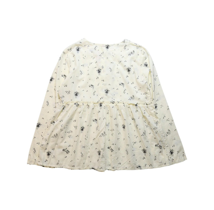 A Black Long Sleeve Tops from Bonpoint in size 12Y for girl. (Back View)