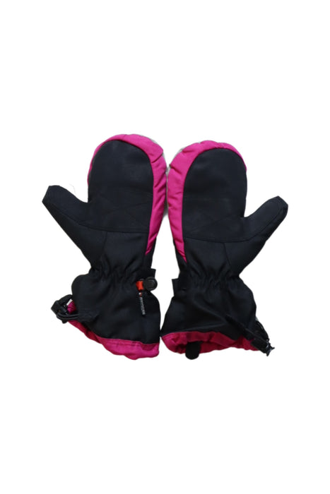 A Multicolour Ski Gloves from Kombi in size 9Y for girl. (Back View)