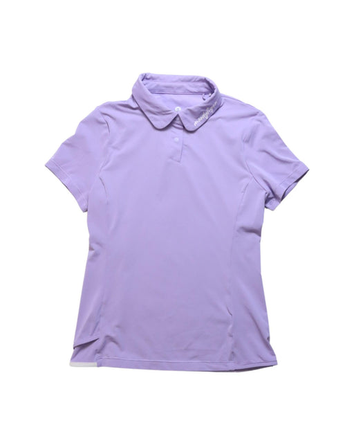 A Purple Active Tops from Moody Tiger in size 7Y for girl. (Front View)