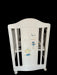 A White Cots & Cribs from LA Baby in size Newborn for neutral. (Front View)