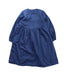 A Blue Long Sleeve Dresses from Excuse My French in size 4T for girl. (Back View)