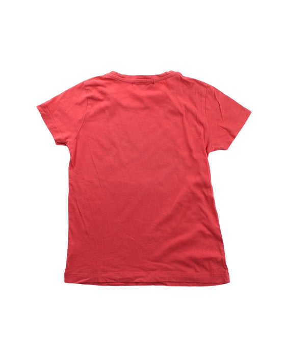 A Red Short Sleeve T Shirts from Bonpoint in size 4T for boy. (Back View)