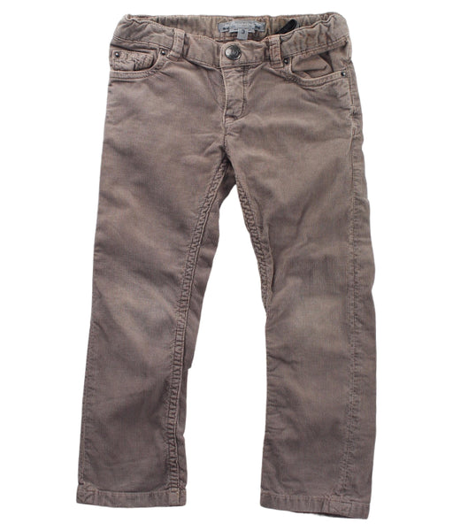 A Brown Casual Pants from Bonpoint in size 3T for boy. (Front View)