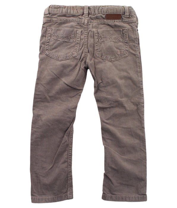 A Brown Casual Pants from Bonpoint in size 3T for boy. (Back View)