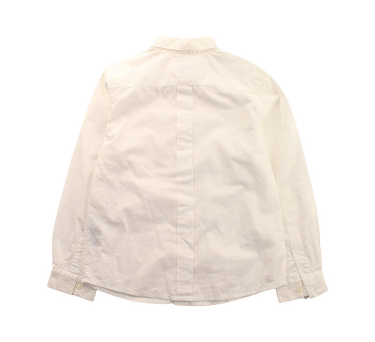 A White Long Sleeve Shirts from Bonpoint in size 8Y for boy. (Back View)