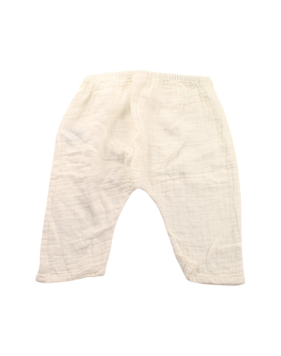 A White Sweatpants from Numero 74 in size 6T for neutral. (Back View)