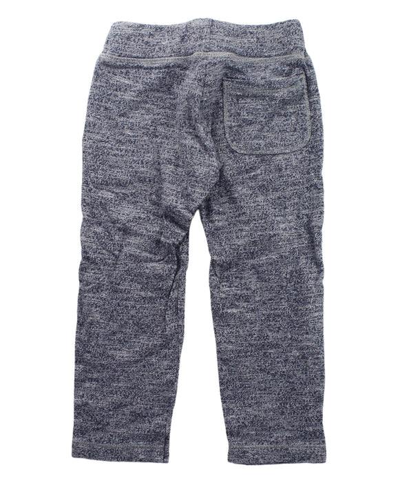A Blue Sweatpants from Petit Bateau in size 3T for girl. (Back View)