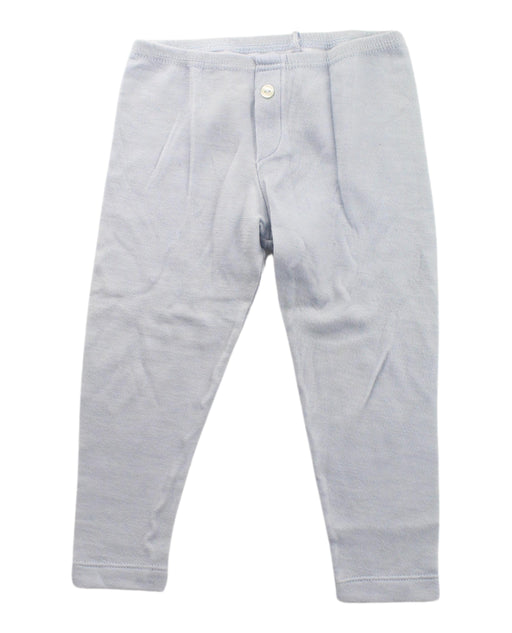 A Blue Sweatpants from Petit Bateau in size 2T for girl. (Front View)