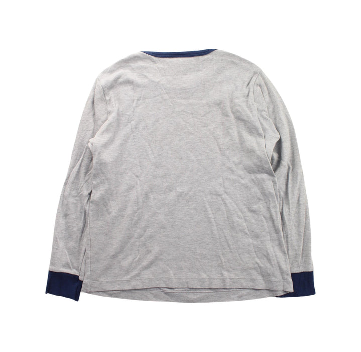 A White Long Sleeve T Shirts from Petit Bateau in size 8Y for boy. (Back View)