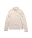 A White Long Sleeve Tops from Petit Bateau in size 6T for girl. (Front View)