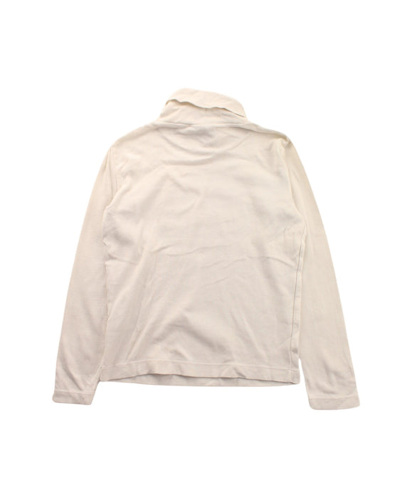 A White Long Sleeve Tops from Petit Bateau in size 6T for girl. (Back View)