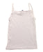 A White Sleeveless T Shirts from Petit Bateau in size 4T for girl. (Back View)