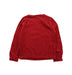 A Red Long Sleeve Tops from Petit Bateau in size 4T for girl. (Back View)