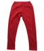 A Red Sweatpants from Petit Bateau in size 4T for girl. (Front View)