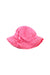 A Pink Sun Hats from Grevi in size O/S for girl. (Front View)