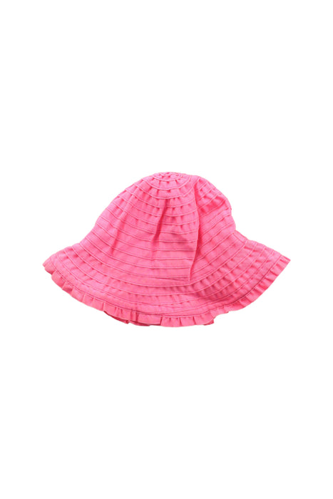 A Pink Sun Hats from Grevi in size O/S for girl. (Back View)