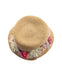 A Brown Sun Hats from Grevi in size O/S for girl. (Back View)