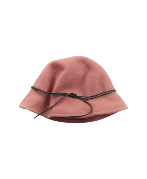 A Pink Sun Hats from Bonpoint in size 2T for girl. (Front View)