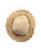 A Brown Sun Hats from Monsoon in size 6T for girl. (Front View)