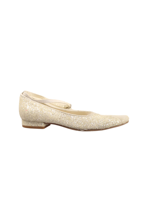 A Metallic Flats from Monsoon in size 7Y for women. (Front View)