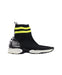 A Black Sneakers from Stella McCartney in size 12Y for boy. (Front View)