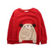 A Red Crewneck Sweatshirts from Momonittu in size 8Y for neutral. (Front View)