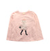A Pink Long Sleeve T Shirts from Momonittu in size 8Y for girl. (Front View)