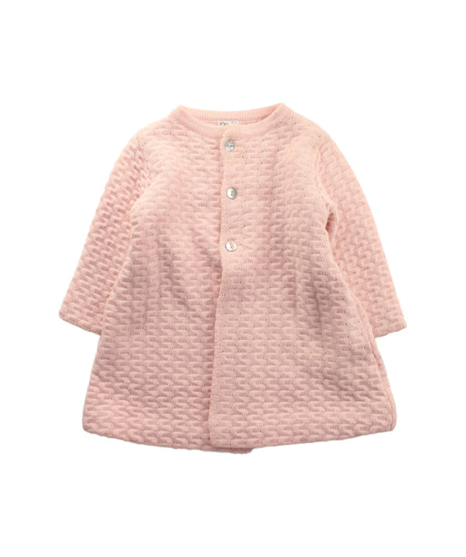 A Pink Coats from Mebi in size 3T for girl. (Front View)
