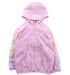 A Pink Zippered Sweatshirts from Adidas in size 5T for girl. (Back View)