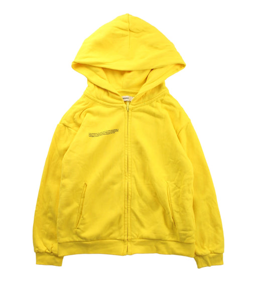 A Yellow Pants Sets from Pangaia in size 5T for neutral. (Front View)