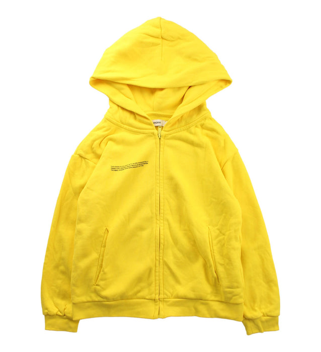 A Yellow Pants Sets from Pangaia in size 5T for neutral. (Front View)