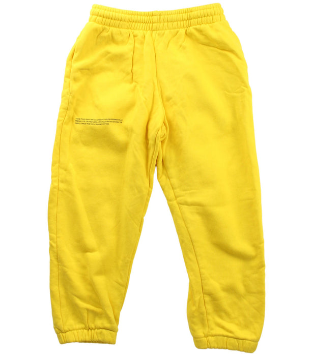 A Yellow Pants Sets from Pangaia in size 5T for neutral. (Back View)