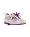 A White Sneakers from Heelys in size 7Y for girl. (Front View)