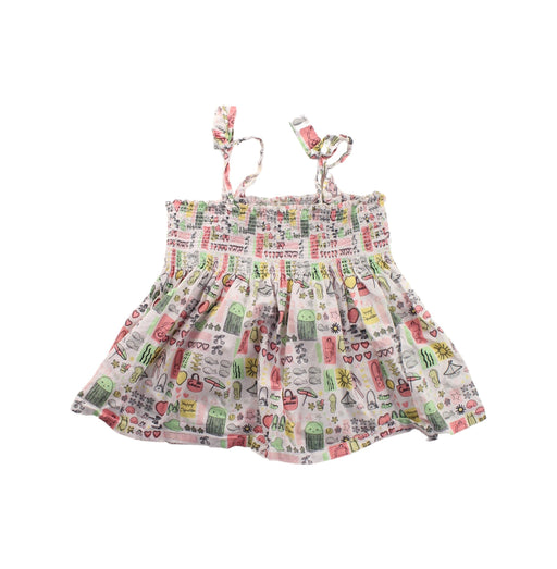 A White Sleeveless Dresses from Bonpoint in size 3T for girl. (Front View)