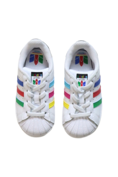 A Multicolour Sneakers from Adidas in size 18-24M for boy. (Back View)