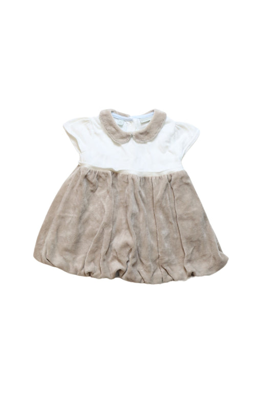 A Grey Short Sleeve Dresses from Mexx in size 3-6M for girl. (Front View)