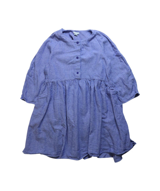 A Purple Long Sleeve Dresses from COS in size 4T for girl. (Front View)