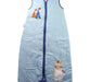 A Blue Sleepsacs from The Gro Company in size 18-24M for boy. (Front View)