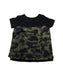 A Black Short Sleeve Tops from BAPE KIDS in size 5T for girl. (Back View)