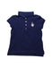 A Navy Short Sleeve Polos from Polo Ralph Lauren in size 4T for neutral. (Front View)