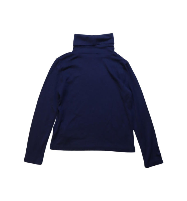 A Navy Long Sleeve Tops from Polo Ralph Lauren in size 4T for girl. (Back View)