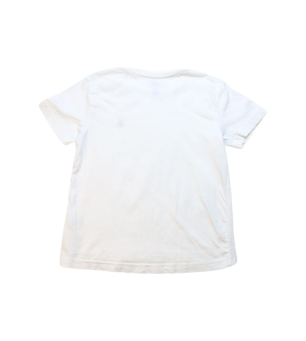 A White Short Sleeve T Shirts from Polo Ralph Lauren in size 3T for neutral. (Back View)