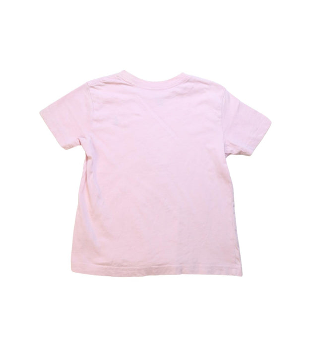 A Pink Short Sleeve T Shirts from Polo Ralph Lauren in size 3T for neutral. (Back View)
