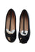 A Black Flats from Polo Ralph Lauren in size 4T for girl. (Back View)