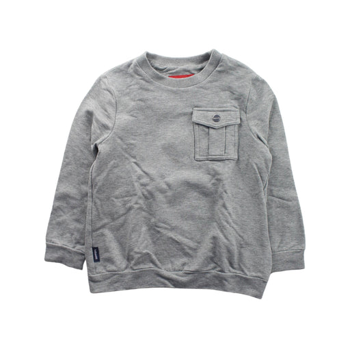 A Grey Crewneck Sweatshirts from Ferrari in size 6T for boy. (Front View)