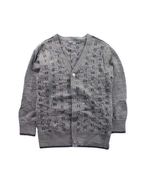 A Grey Cardigans from Nicholas & Bears in size 4T for boy. (Front View)