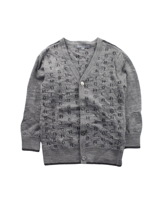 A Grey Cardigans from Nicholas & Bears in size 4T for boy. (Front View)