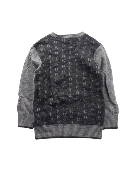 A Grey Cardigans from Nicholas & Bears in size 4T for boy. (Back View)
